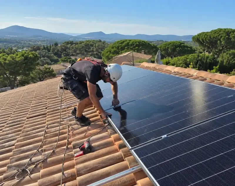 Installateur panneaux solaires Plassay — pose photovoltaïque sur toiture